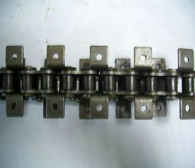 电池机械专用带附件链条 型号规格与自动化生产线应用解析